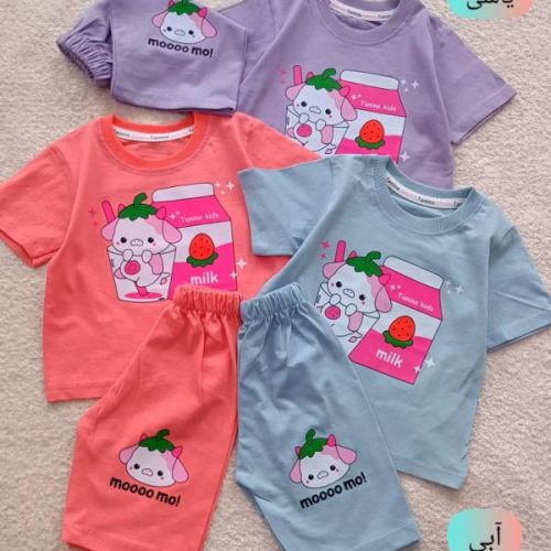 Girls' T-shirts and shorts, sizes 35 and 40