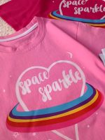 Girls' T-shirts and shorts, sizes 45 to 50