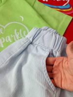 Girls' T-shirts and shorts, sizes 45 to 50