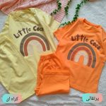 Girls' T-shirts and shorts, sizes 50 to 55