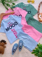 Girls' and boys' t-shirts and shorts from sizes 35 to 50