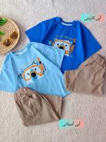 Girls' and boys' t-shirts and shorts, sizes 45 and 50