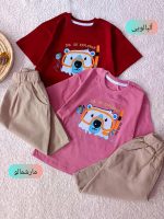 Girls' and boys' t-shirts and shorts, sizes 45 and 50
