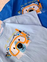 Girls' and boys' t-shirts and shorts, sizes 45 and 50