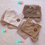 Girls' crop pants from size 40 to 65
