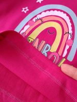 Girls' crop shorts from 8 months to 4 years