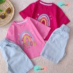 Girls' crop shorts from 8 months to 4 years