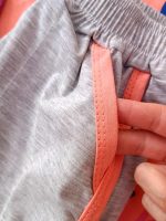 Girls' crop shorts, size 50 and 55