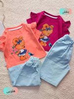 Girls' crop tops and shorts from size 40 to 45