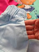 Girls' crop tops and shorts from size 40 to 45