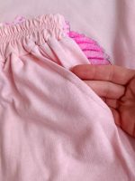 Girls' t-shirt and shorts, 5 to 9 years old