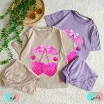 Girls' t-shirt and shorts, 5 to 9 years old