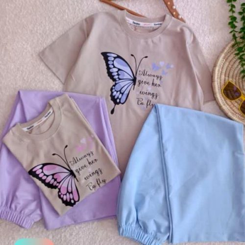 Girls' t-shirts and pants from 8 to 12 years old