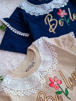Girls' t-shirts and pants from sizes 35 to 60