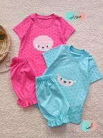 Girls' t-shirts and shorts from 1 year to 4 years