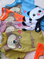 Girls' t-shirts and shorts from 10 months to 4 years