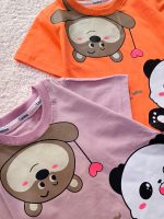 Girls' t-shirts and shorts from 10 months to 4 years