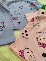 Girls' t-shirts and shorts from 2 to 4 years old