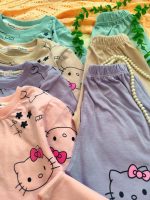 Girls' t-shirts and shorts from 2 to 4 years old