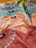 Girls' t-shirts and shorts from 2 to 5 years old