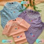 Girls' t-shirts and shorts from 2 to 5 years old