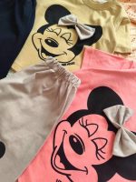 Girls' t-shirts and shorts from 2 to 5 years old
