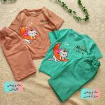 Girls' t-shirts and shorts from 2 to 5 years old