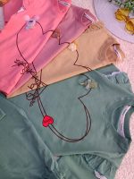 Girls' t-shirts and shorts from 2 to 5 years old