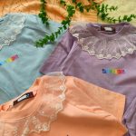 Girls' t-shirts and shorts from 2 to 5 years old