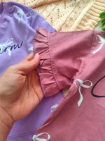 Girls' t-shirts and shorts from 2 to 9 years old