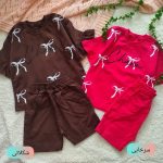 Girls' t-shirts and shorts from 2 to 9 years old