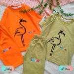 Girls' t-shirts and shorts from 3 to 7 years old