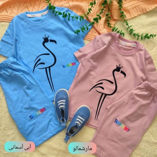 Girls' t-shirts and shorts from 3 to 7 years old
