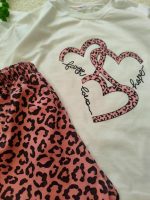 Girls' t-shirts and shorts from 8 to 11 years old