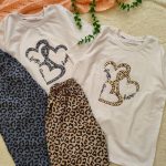 Girls' t-shirts and shorts from 8 to 11 years old