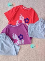 Girls' t-shirts and shorts from 8 to 11 years old