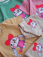 Girls' t-shirts and shorts from size 35 to size 45