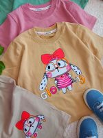 Girls' t-shirts and shorts from size 35 to size 45