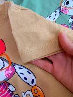 Girls' t-shirts and shorts from size 35 to size 45