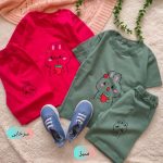 Girls' t-shirts and shorts from size 40 to 45