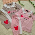 Girls' t-shirts and shorts from size 40 to 45
