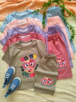 Girls' t-shirts and shorts from size 40 to size 55
