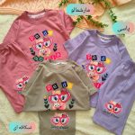 Girls' t-shirts and shorts from size 40 to size 55