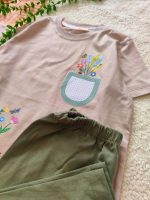 Girls' t-shirts and shorts from size 50 to 60