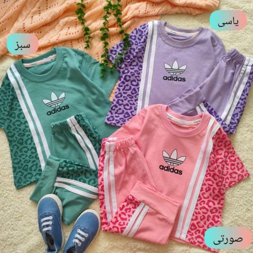 Girls' t-shirts and shorts from sizes 35 to 50