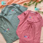 Girls' t-shirts and shorts from sizes 40 to 55