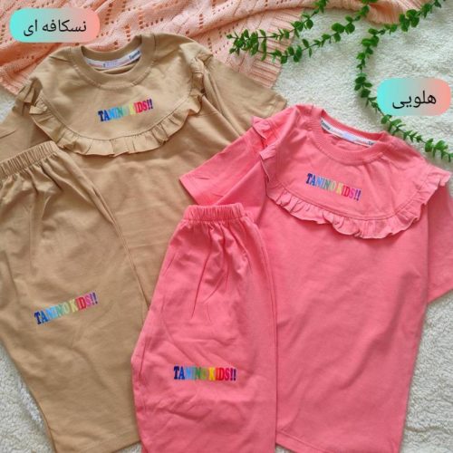Girls' t-shirts and shorts from sizes 40 to 55