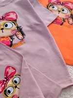 Girls' t-shirts and shorts from sizes 40 to 55