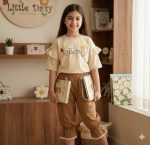 Girls' t-shirts and shorts from sizes 40 to 60