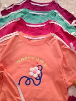 Girls' t-shirts and shorts from sizes 45 to 60